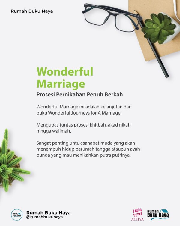 Jual Buku Wonderful Marriage - Rumah Buku Naya