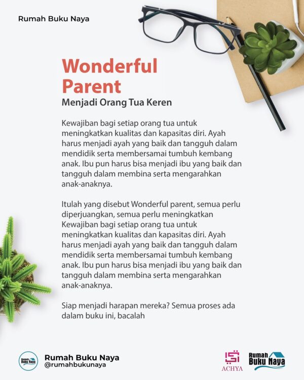 Jual Wonderful Parent - Rumah Buku Naya
